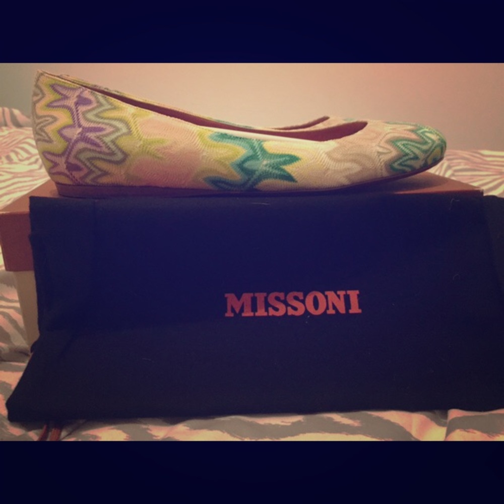 Missoni Basica Ballet Flats Size 39